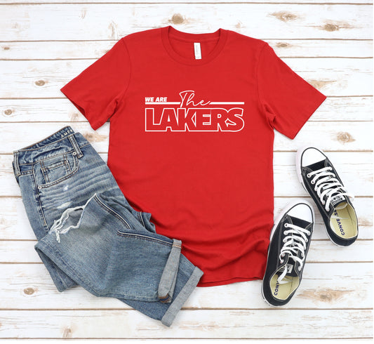 We Are The Lakers Tee - RED