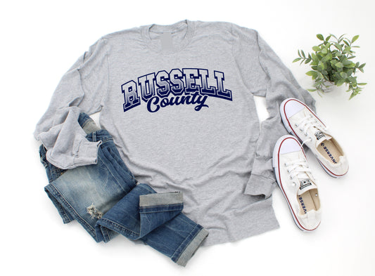 Russell County Grey Long Sleeve