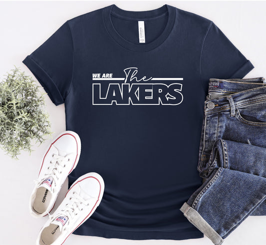 We Are The Lakers Tee - Navy